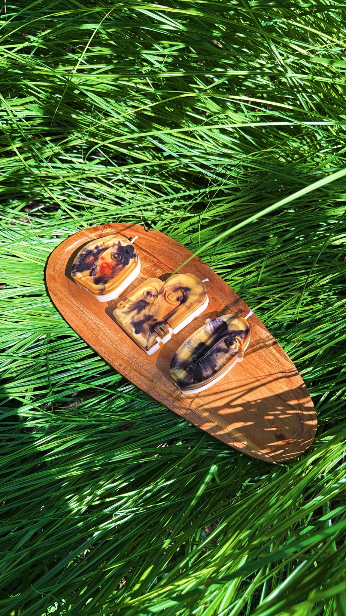 Lumânări parfumate din ceară de soia — 🎨 Muse Collection – Thérèse – 70 g